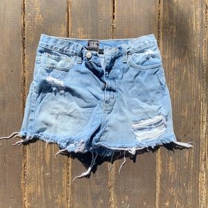 BDG Distressed Denim Shorts